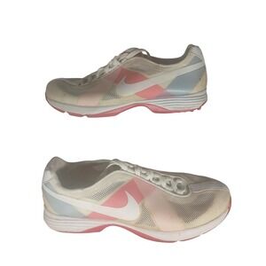 Nike Lunar TR1‎ Lunar Hyperfuse Women's Athletic Shoes Size 6.5 White Pink Blue